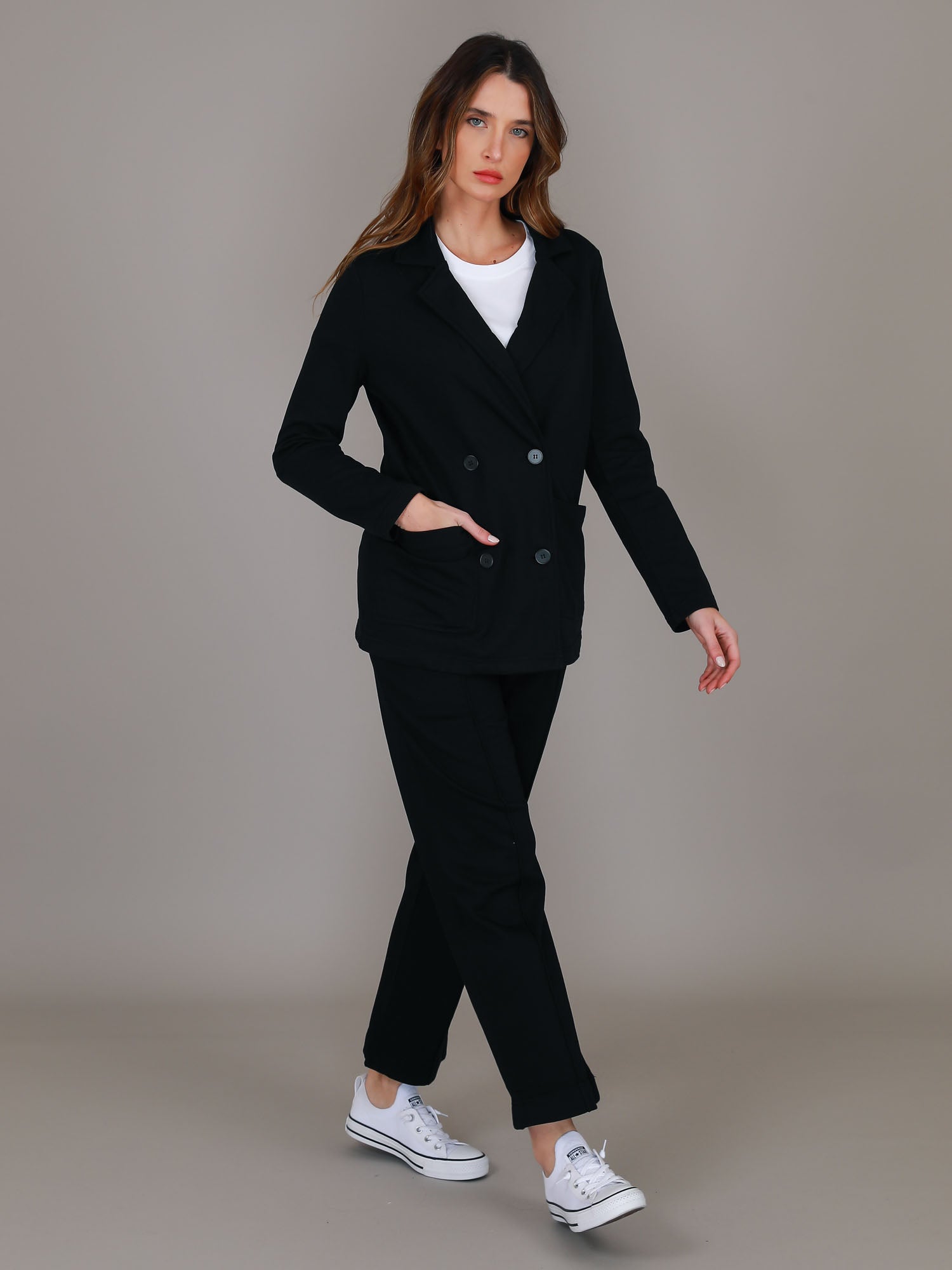 black double breasted blazer #color_black