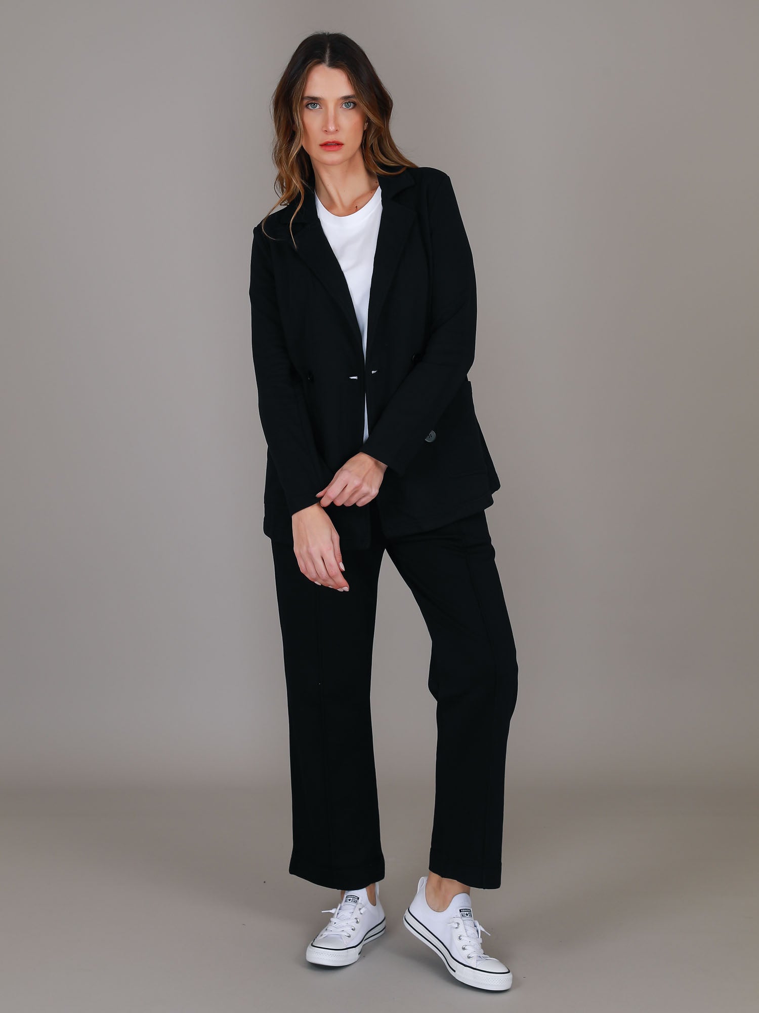 soft blazer women #color_black