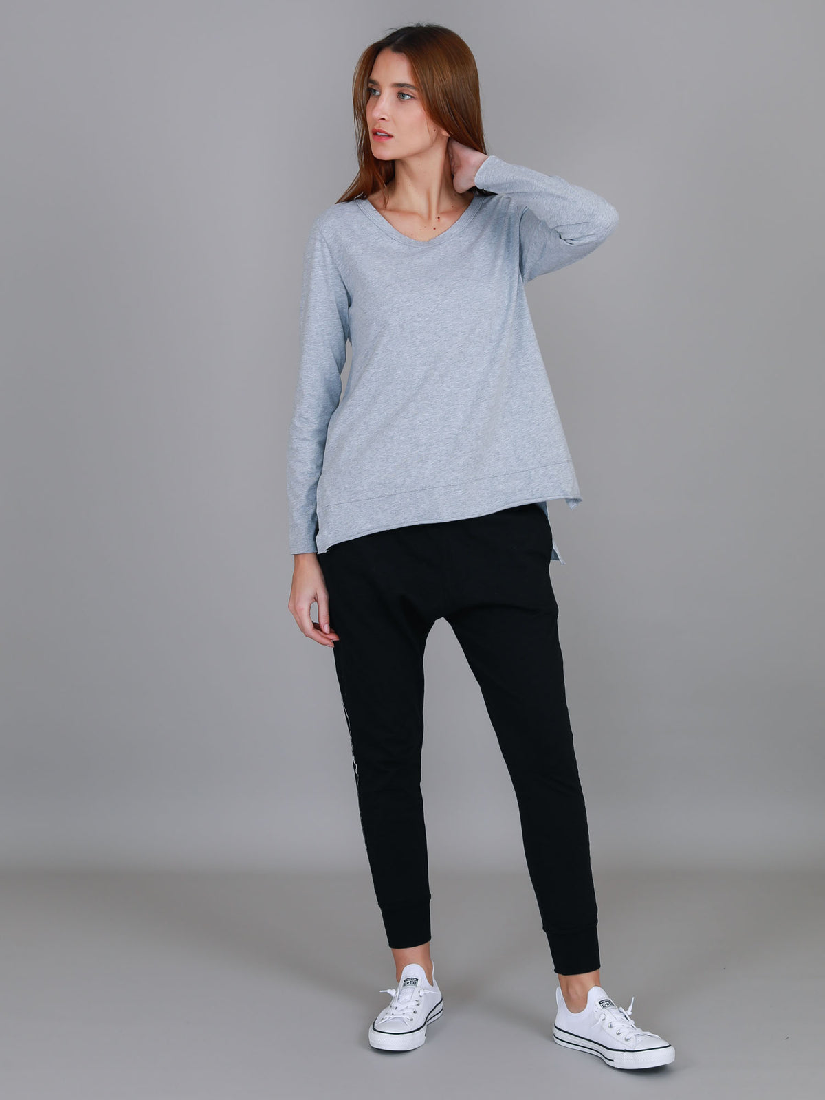 cotton long sleeve shirt women's