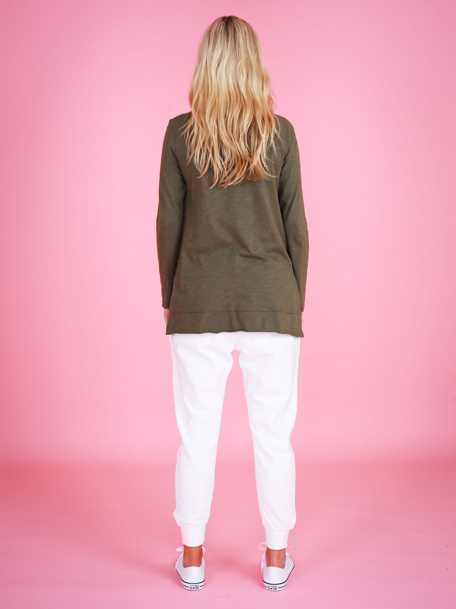 sage green top #color_khaki