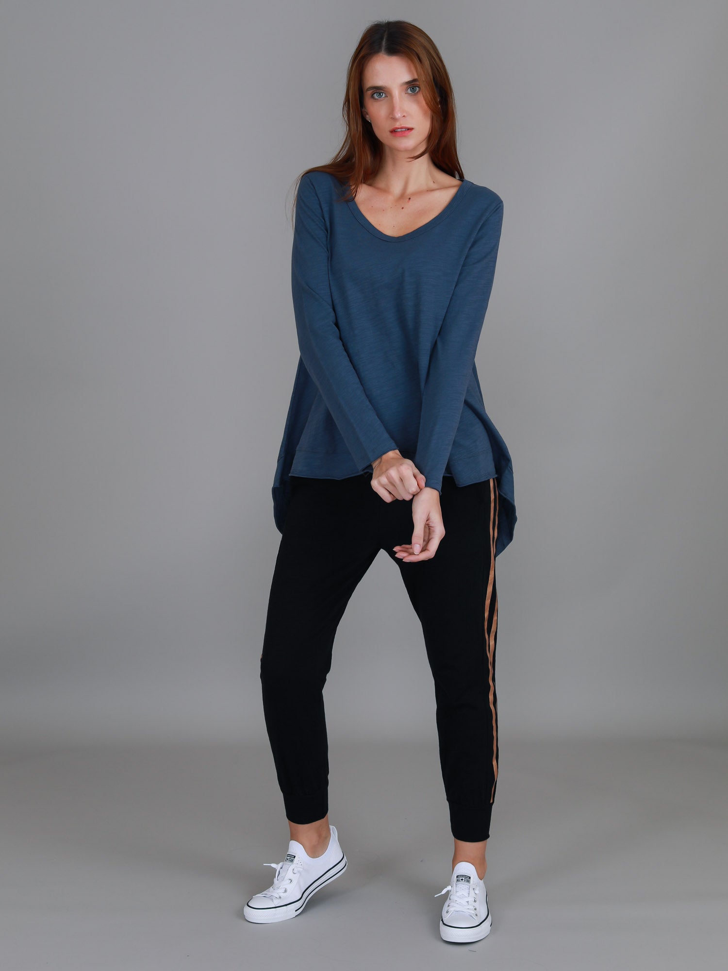 women's asymmetrical tops #color_indigo