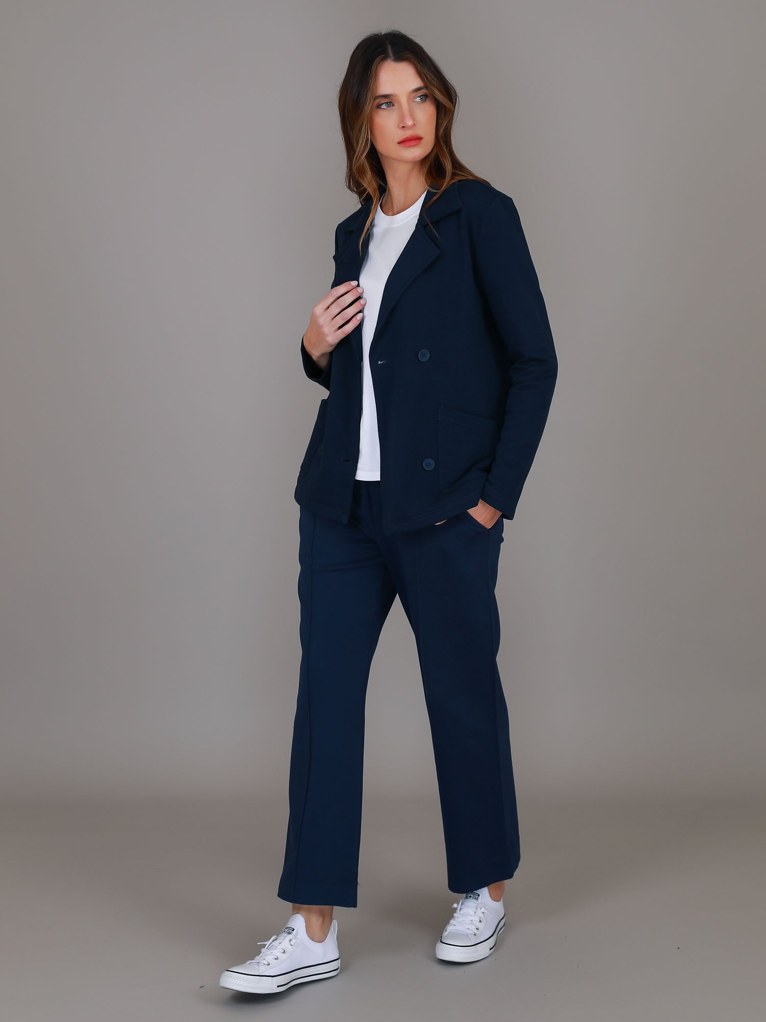 cropped jersey blazer #color_ink mist