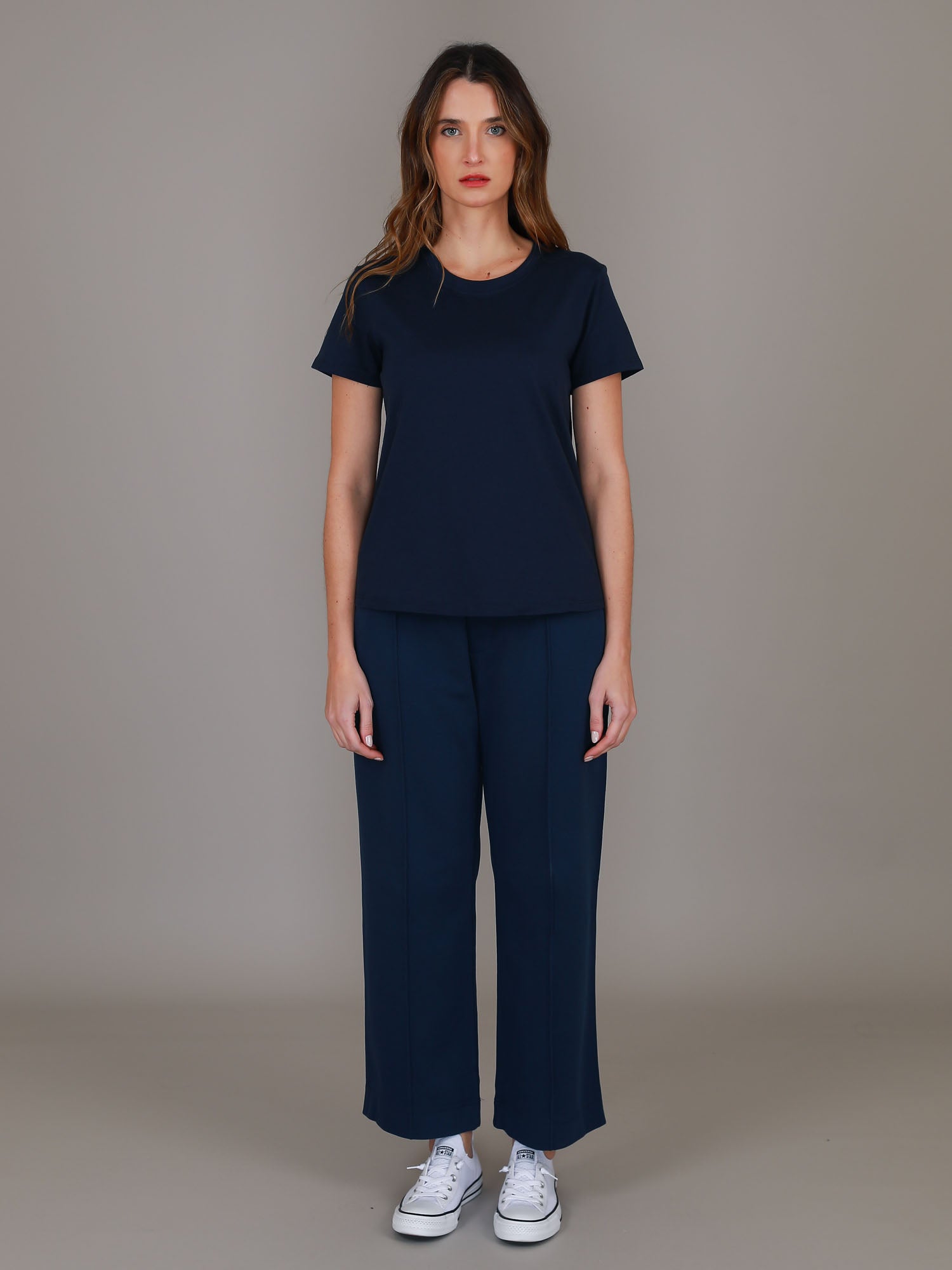 womens navy t shirt #color_ink