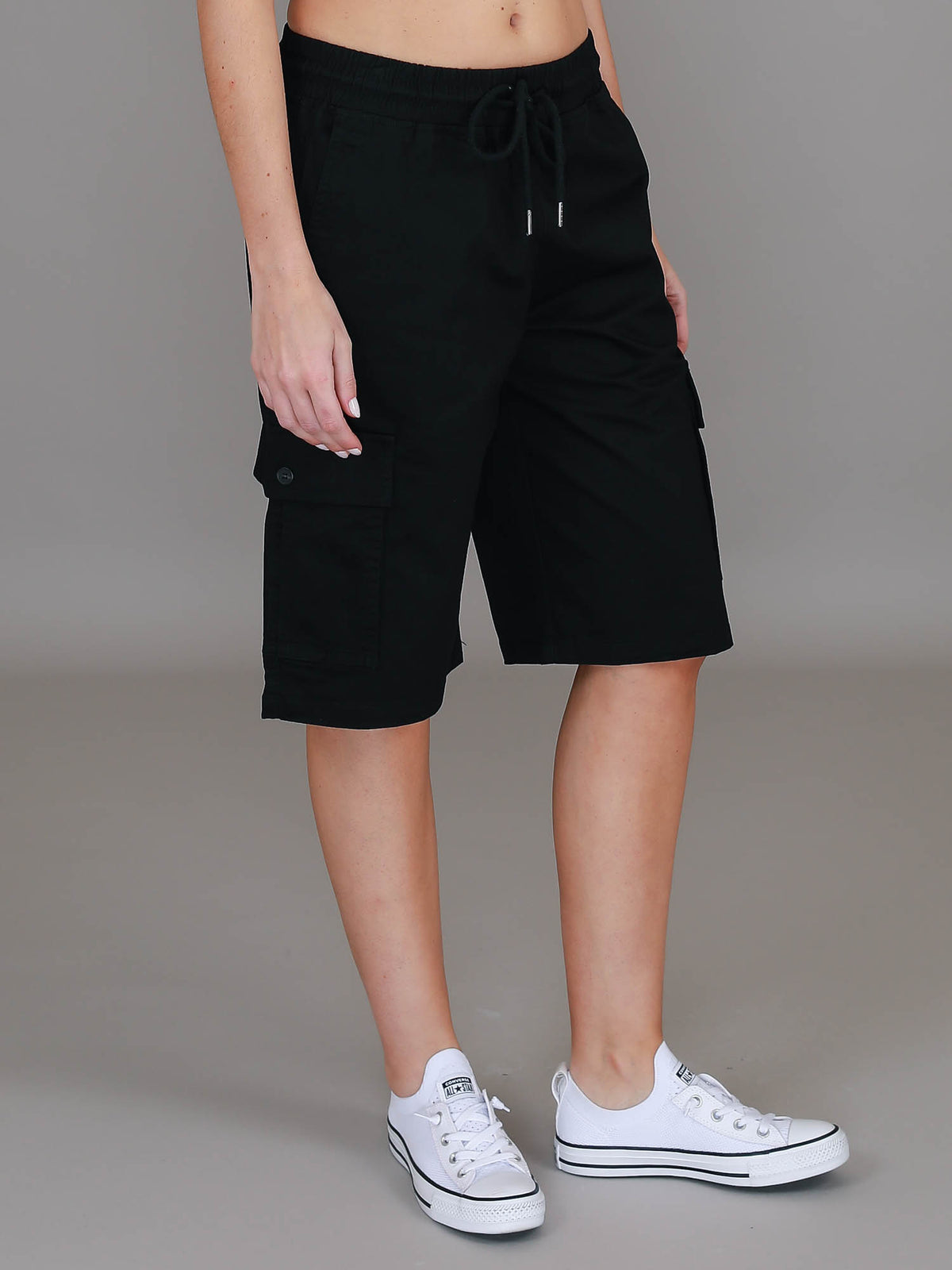 black chino shorts #color_black