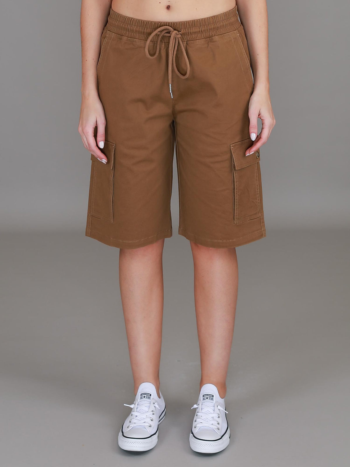 tan cargo shorts #color_dusted ochre