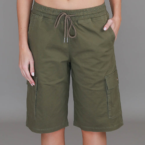 Lynna | Women's Cargo Chino Shorts – Cotton Twill size guide