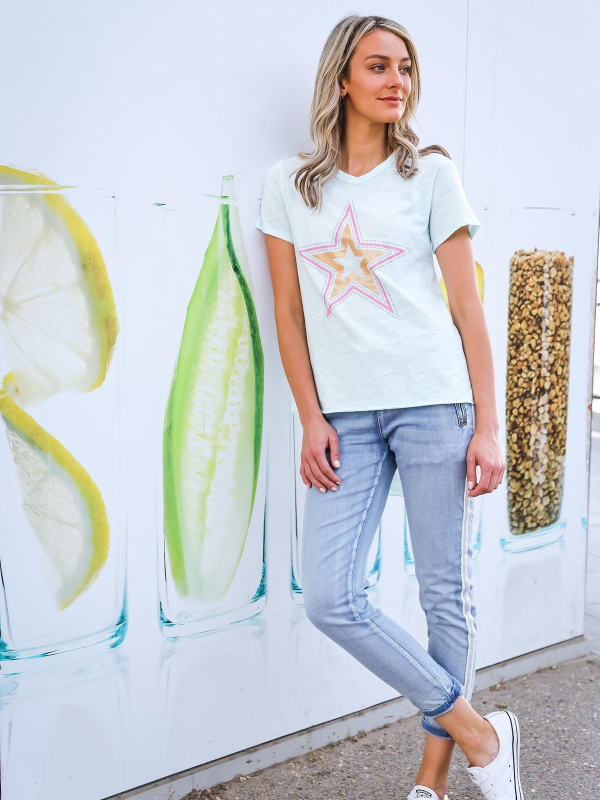 women's t shirts #color_ice blue