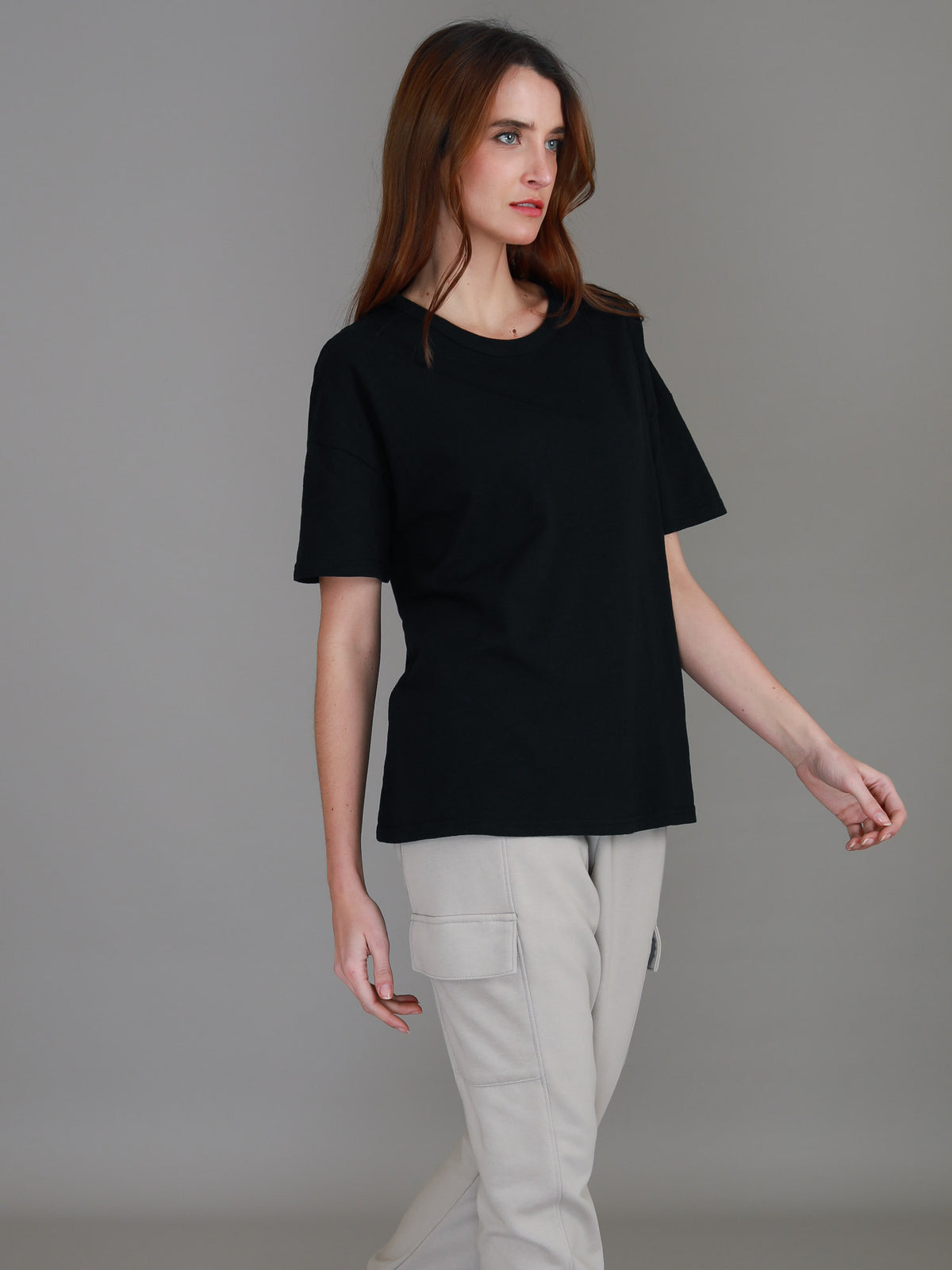 Carrie | Women's Boyfriend T Shirt – Cotton Slub Jersey