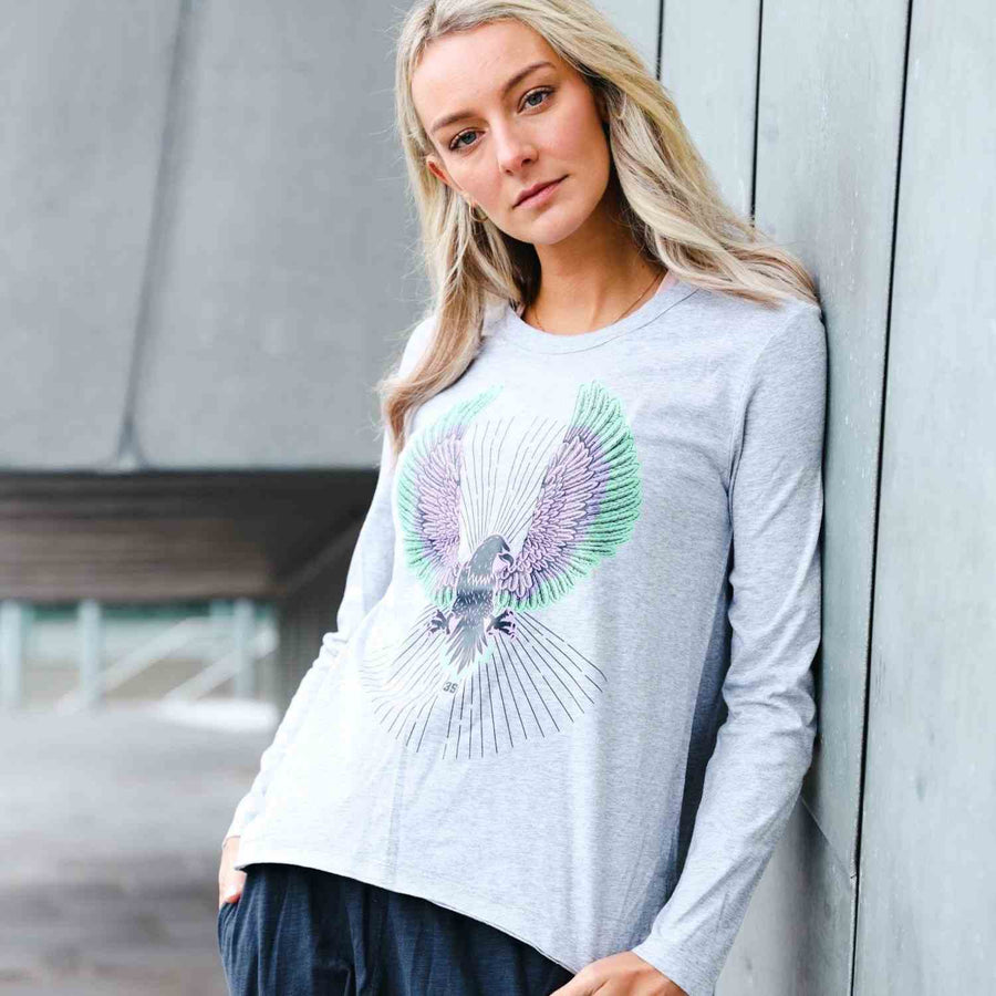 Morgan Long Sleeve T Shirt size guide