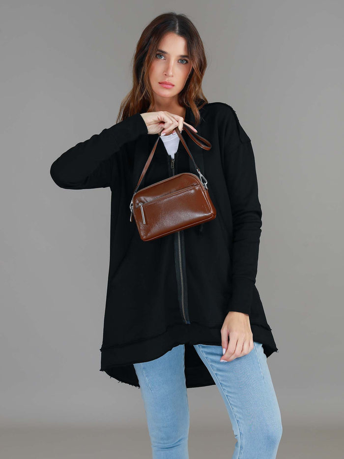Athena Crossbody Leather Bag