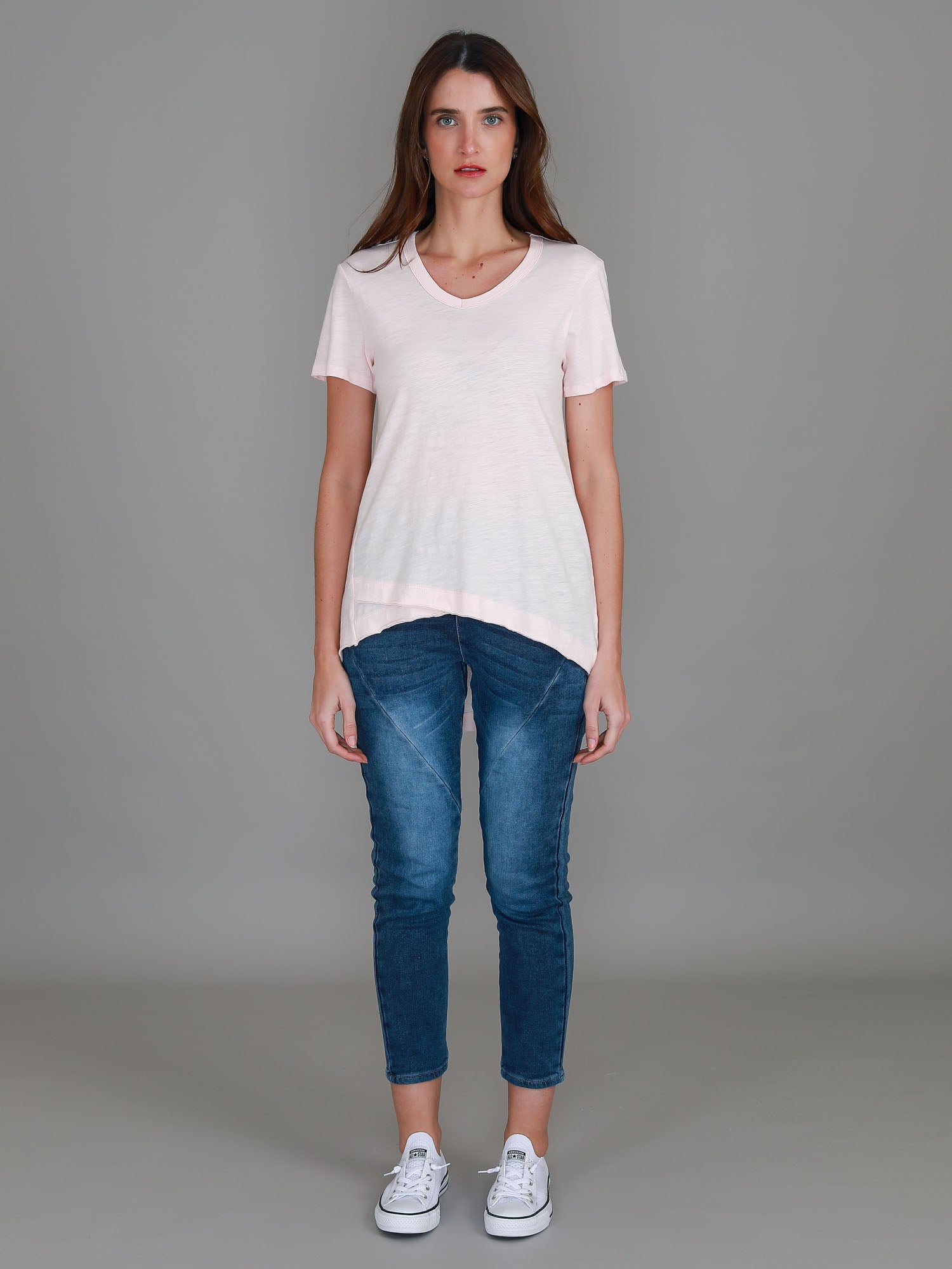 plain t shirts for women #color_blush