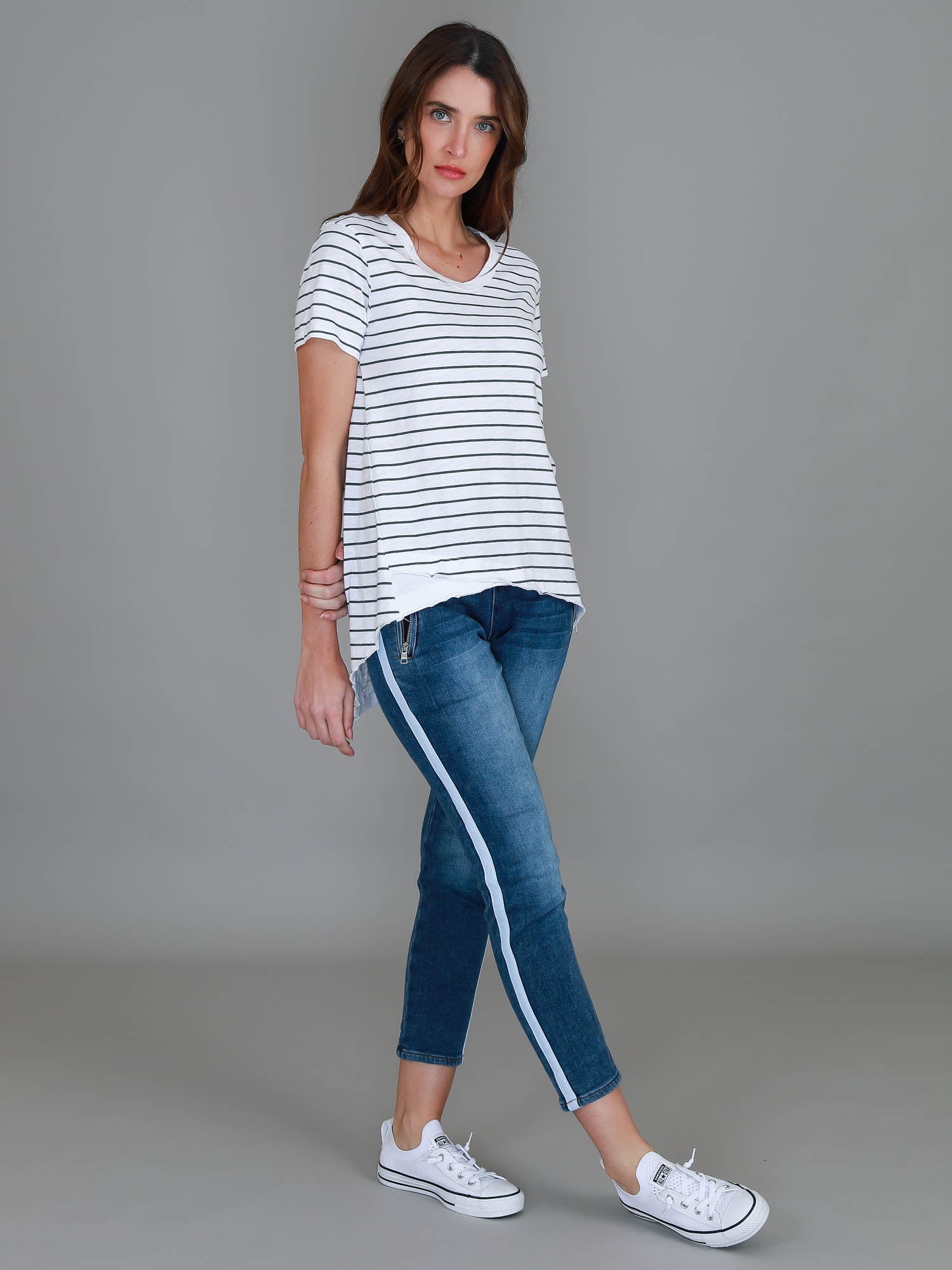 branded t shirts for women #color_stripe