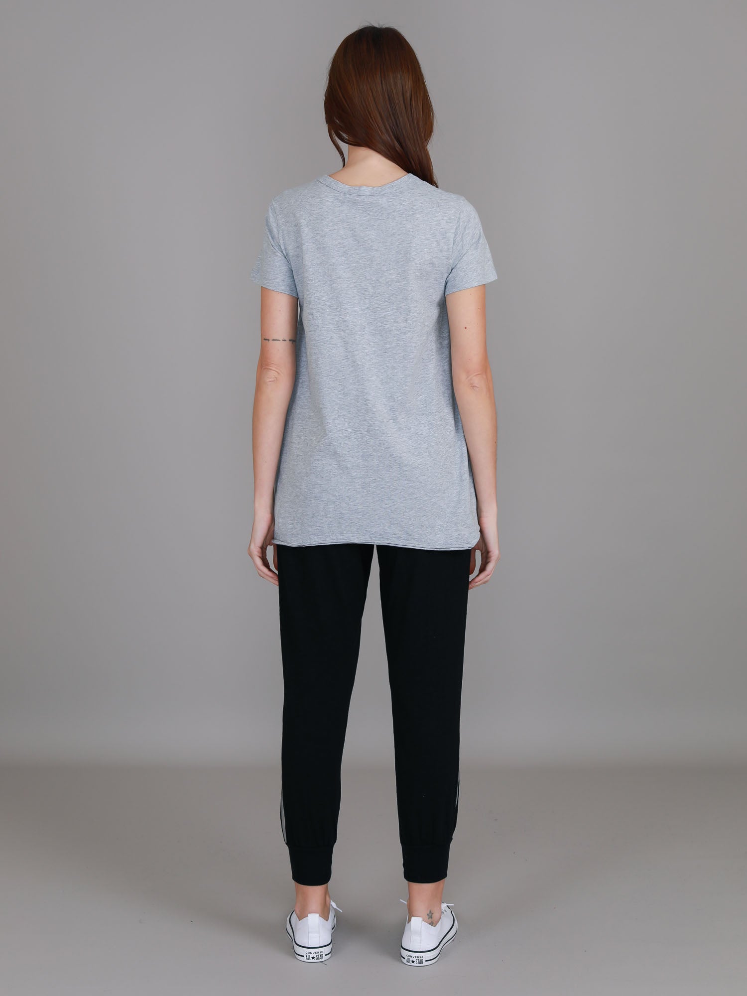 ladies v neck t-shirts australia #color_grey marle