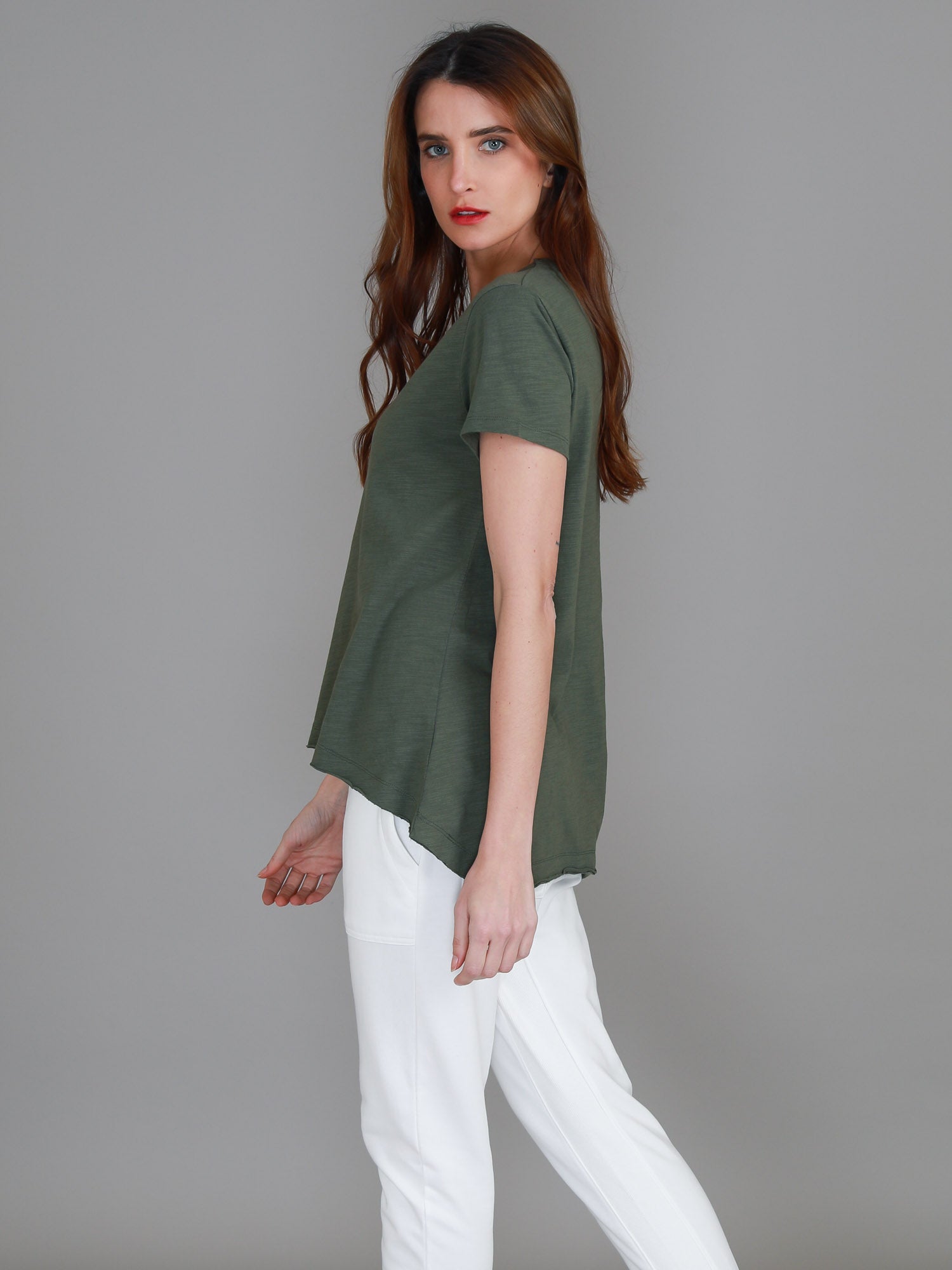 green shirt #color_khaki