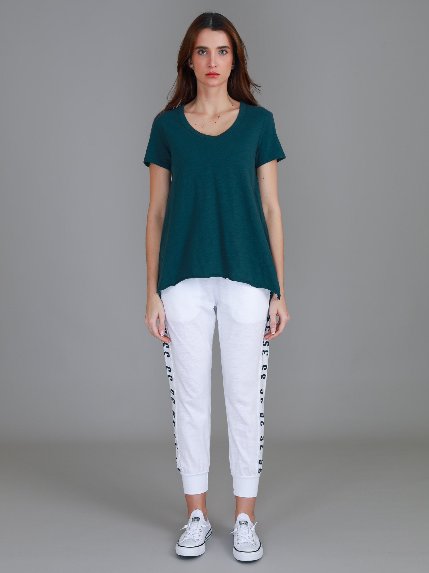 green shirt womens #color_basil