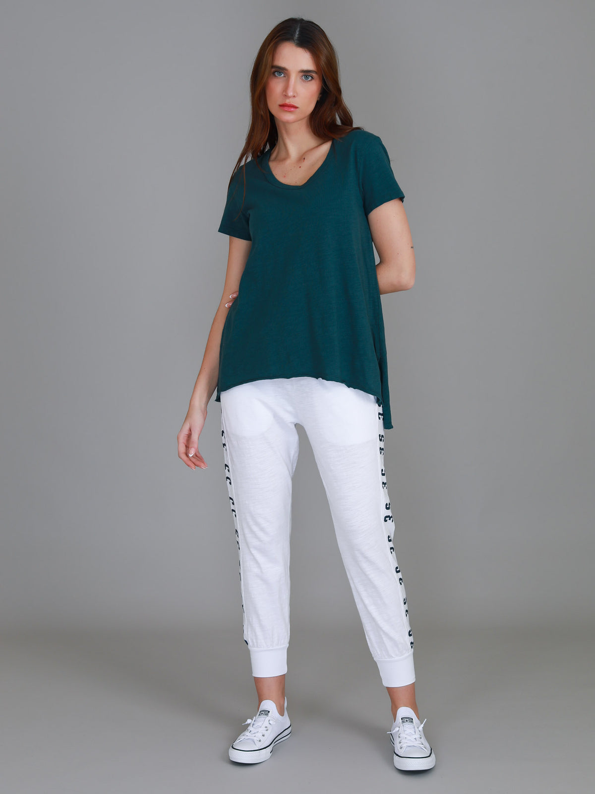 dark green tee womens