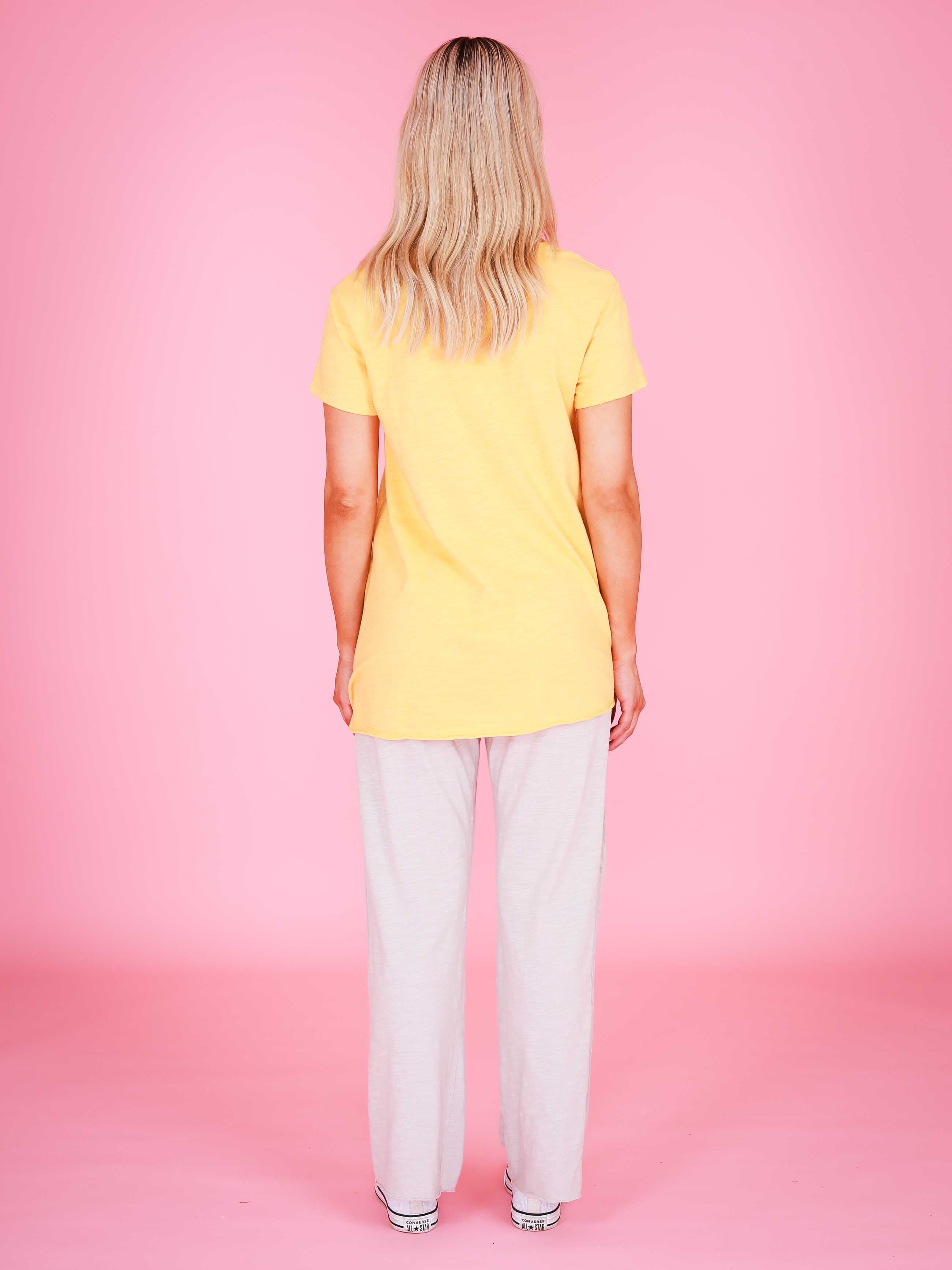 plain yellow t shirt #color_sunny