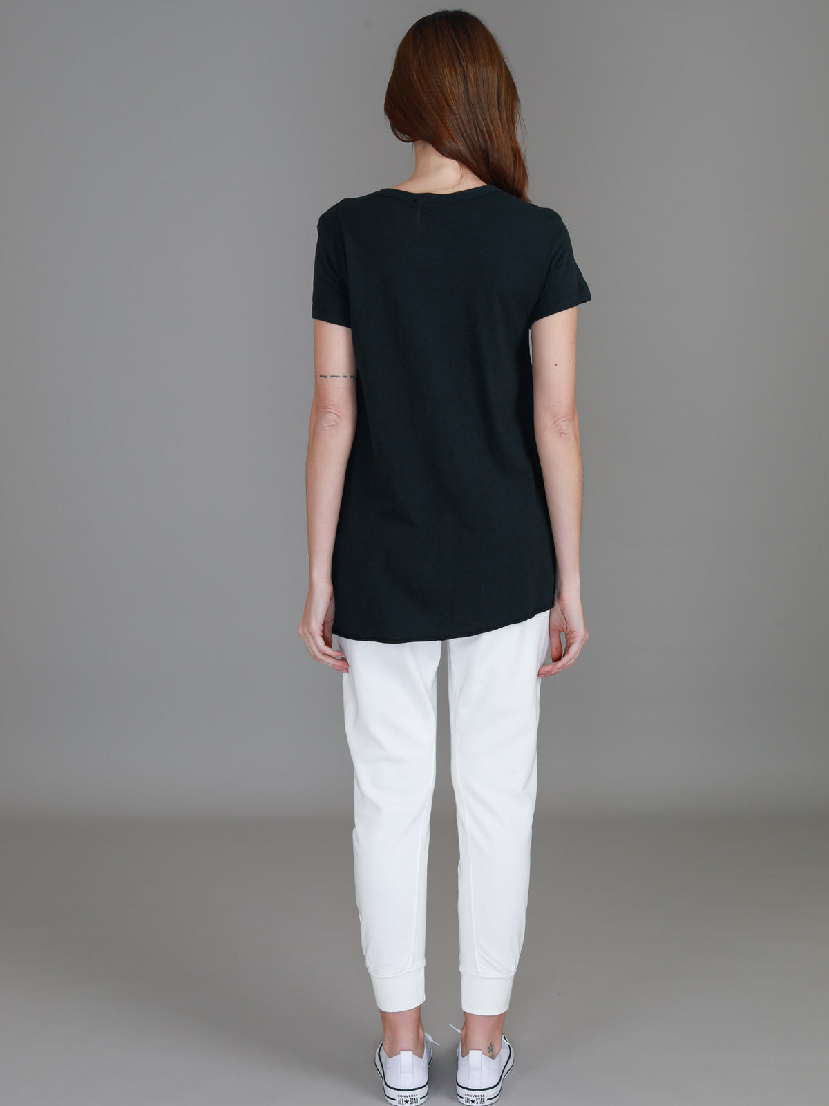 scoop neck tee