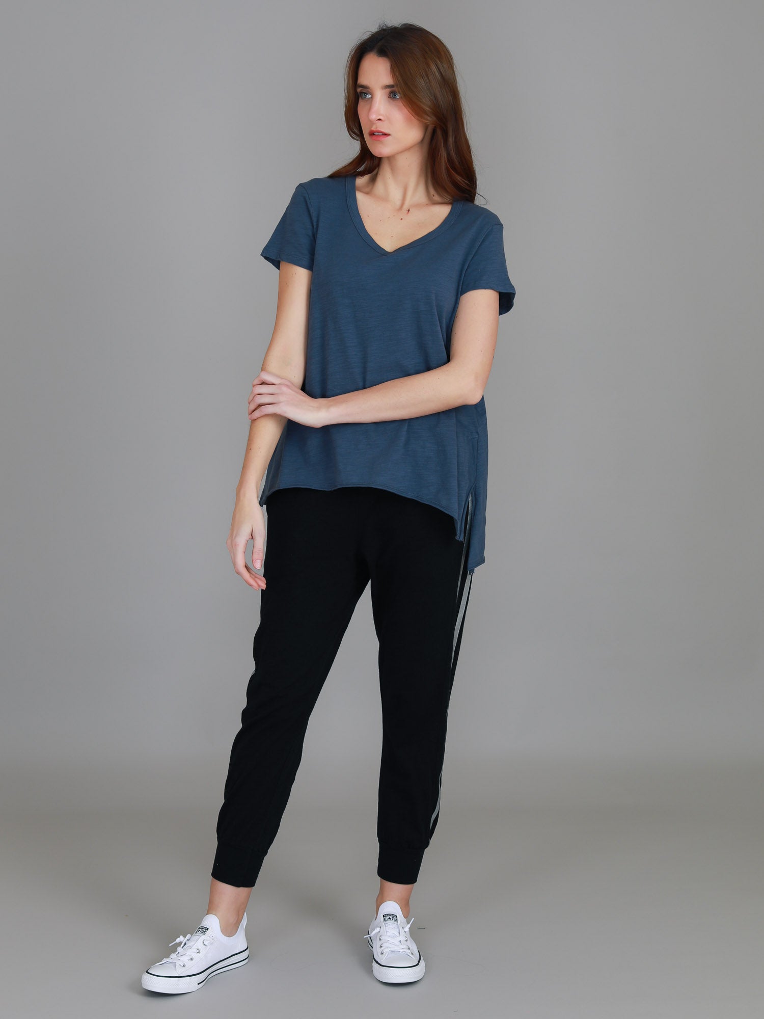 blue women's shirt #color_indigo