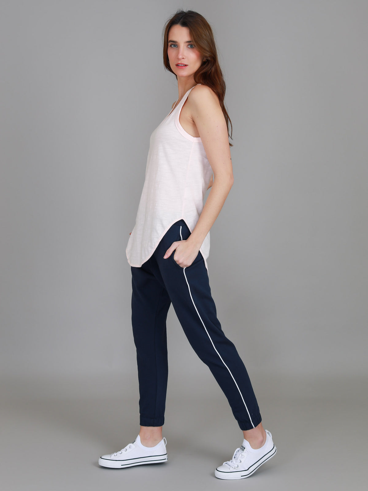blush cotton tank