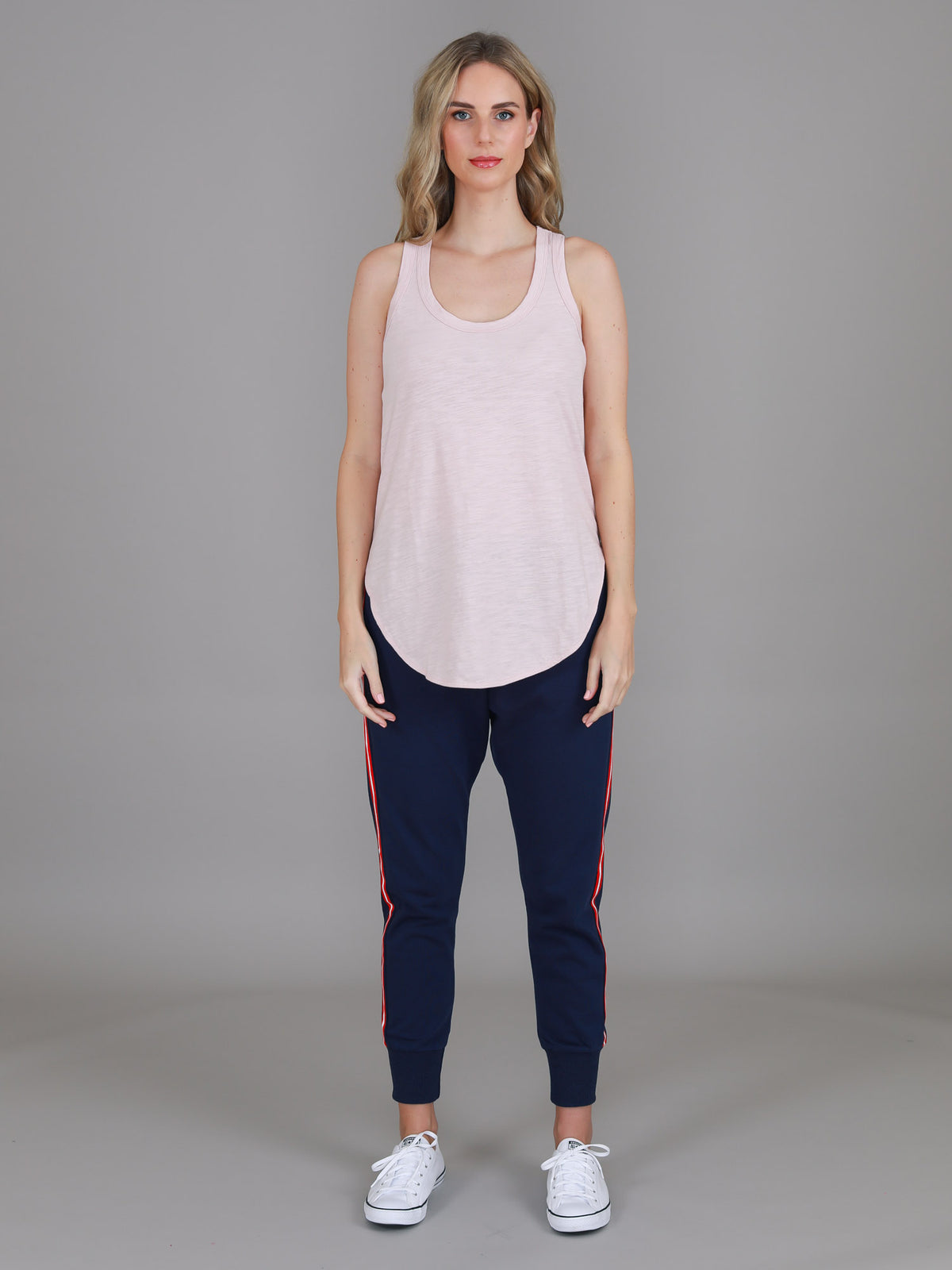 pink cotton tank