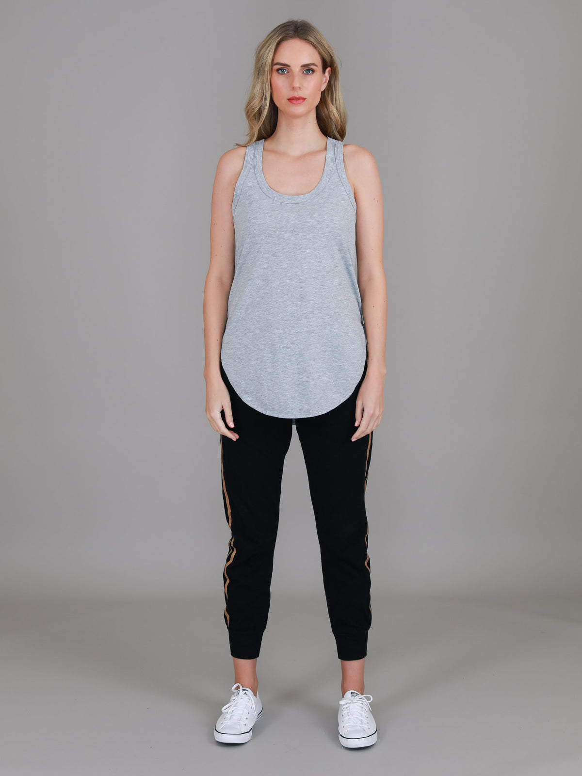 grey marle tank top