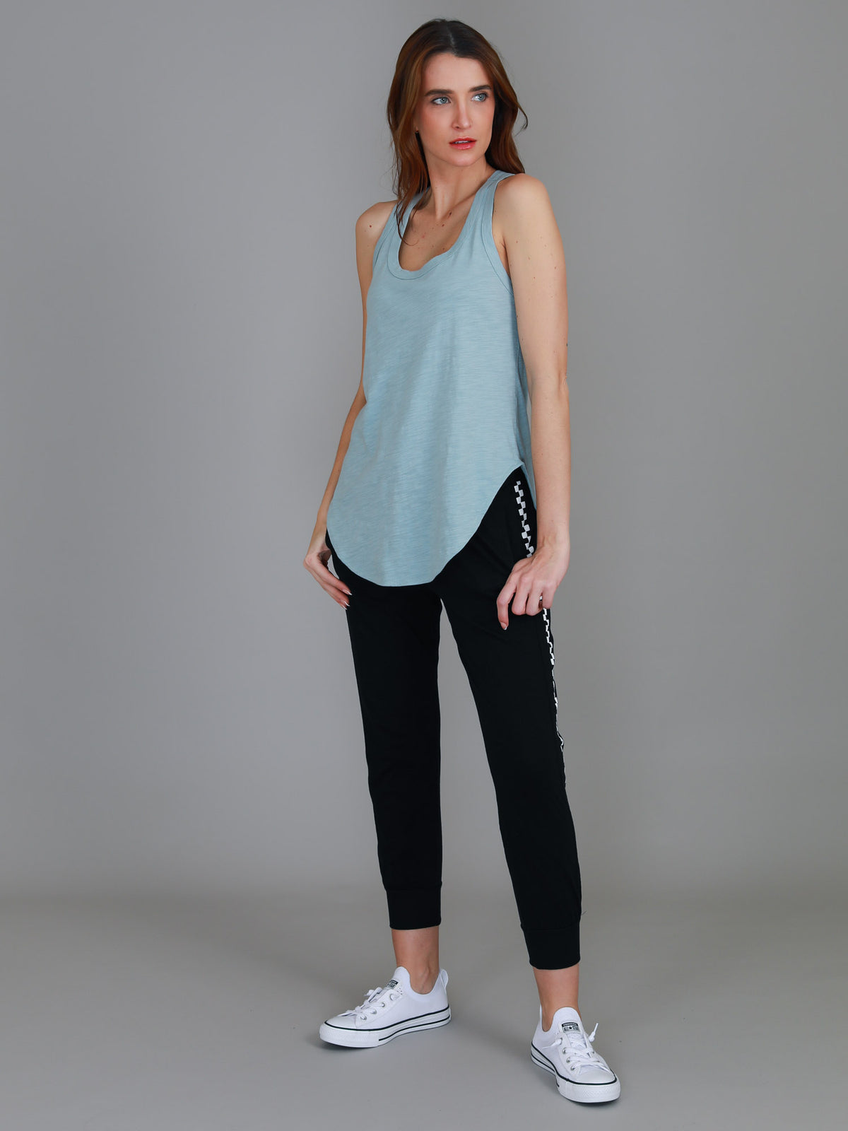 mint racerback singlet