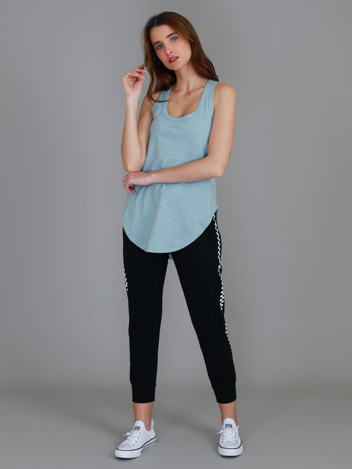 mint sleeveless tank