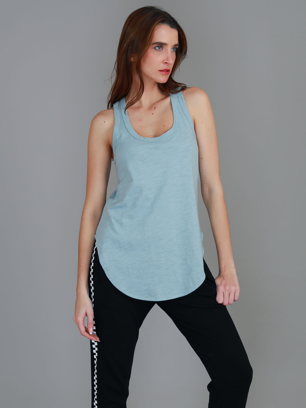 mint racerback tank