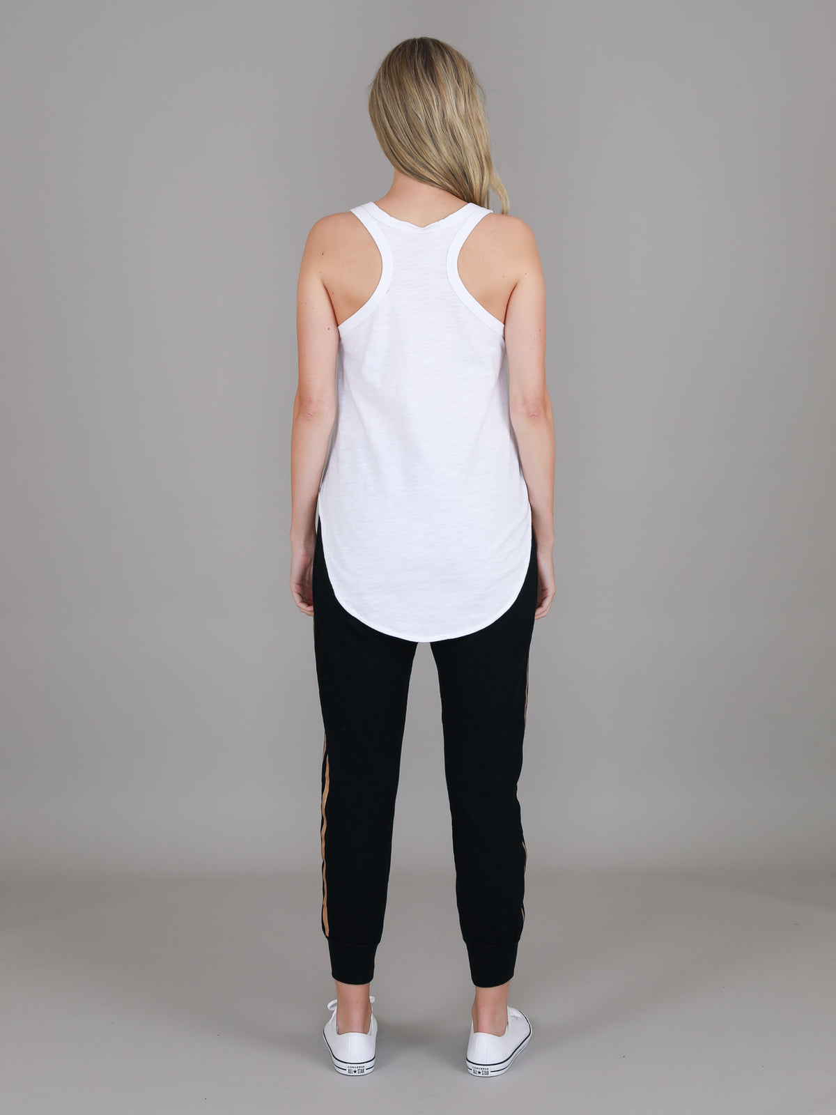 womens white tank top