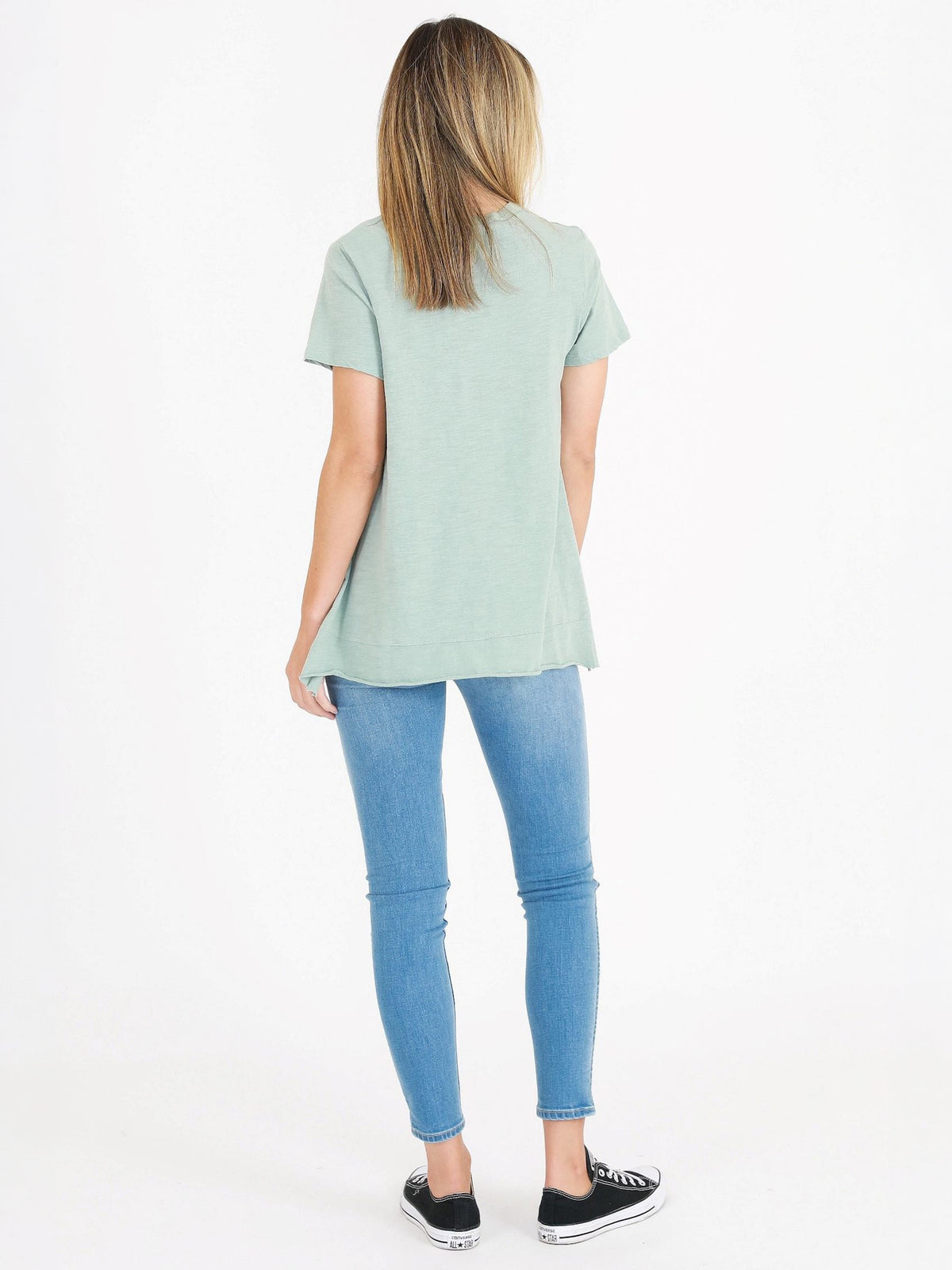 Mint Green T Shirt #color_leaf