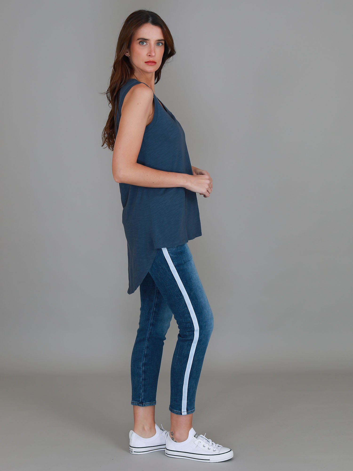 womens cotton singlets #color_indigo