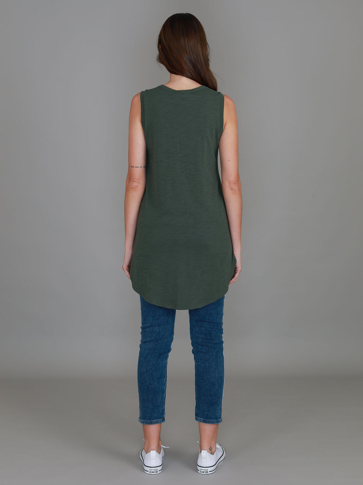 khaki tank top women