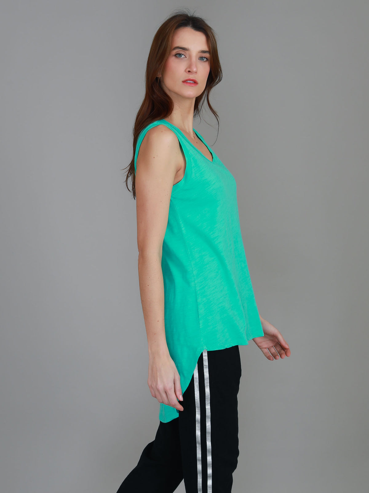 marine green hi lo tank