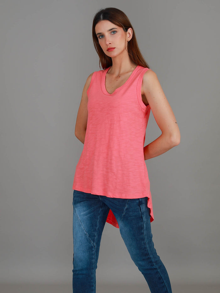 Madison Hi Lo Hem Tank Top