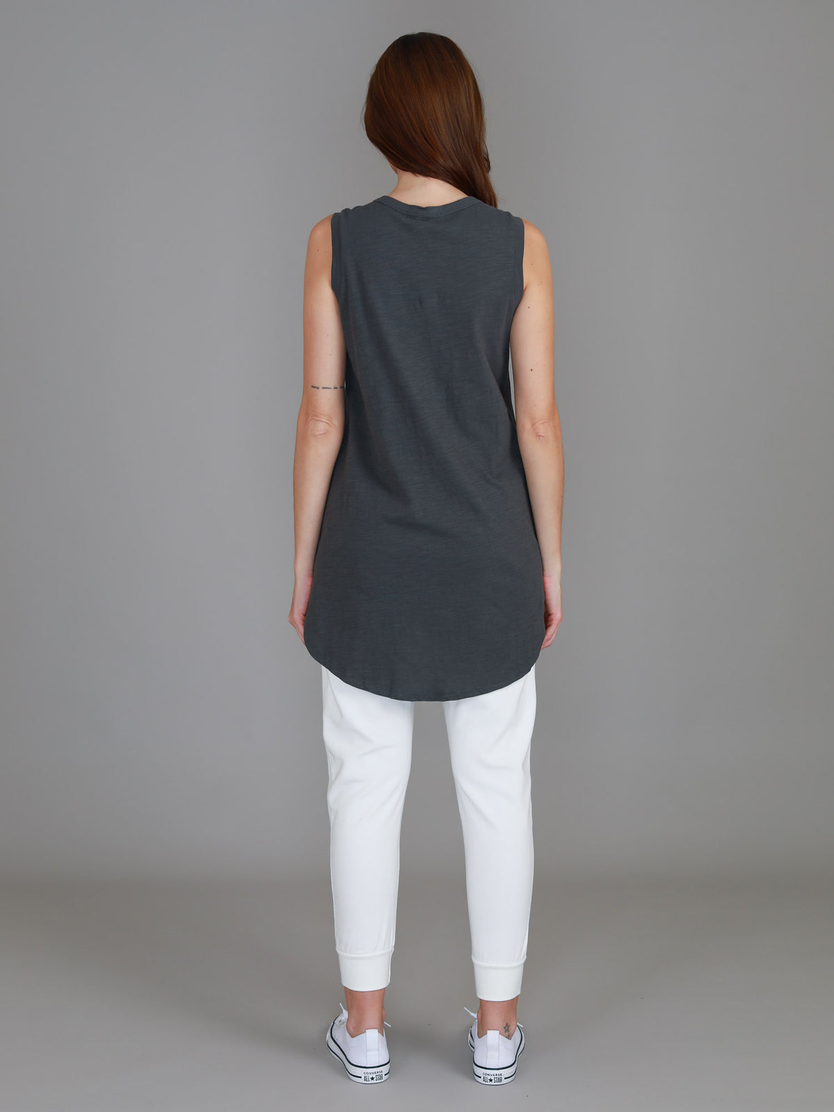 charcoal tank top women