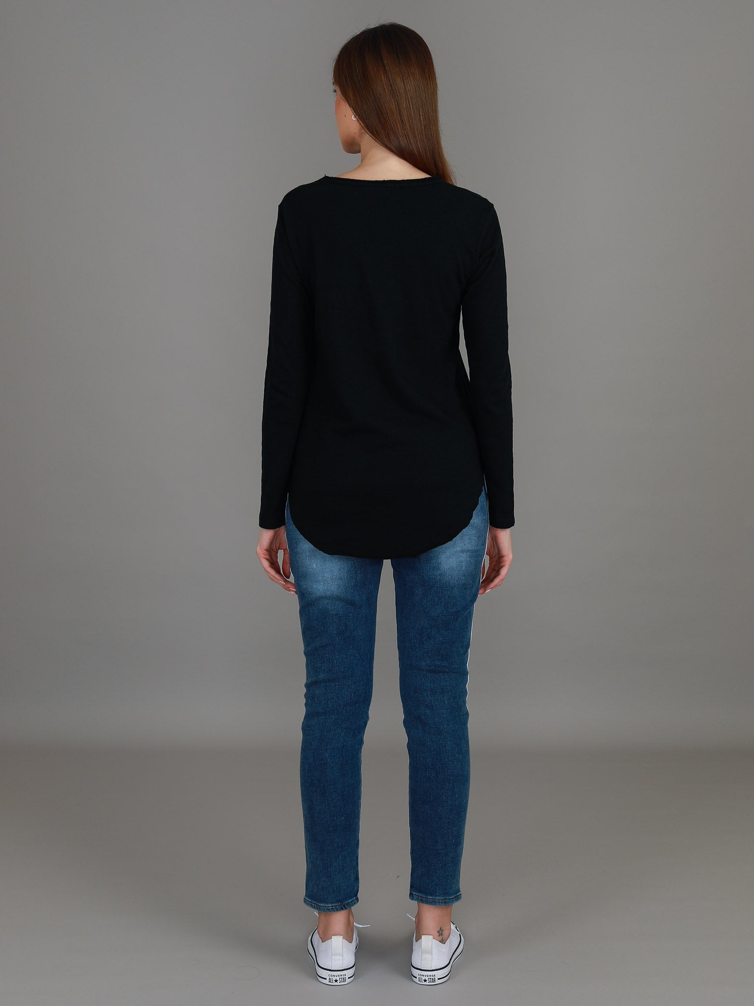 long line shirts #color_black