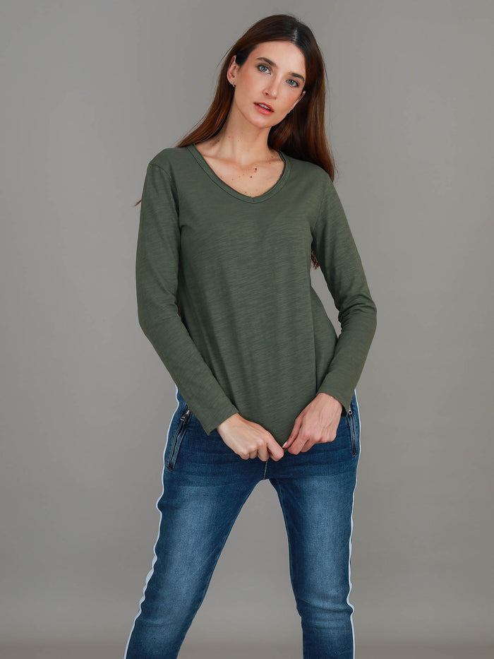 Portsea V Neck T Shirt