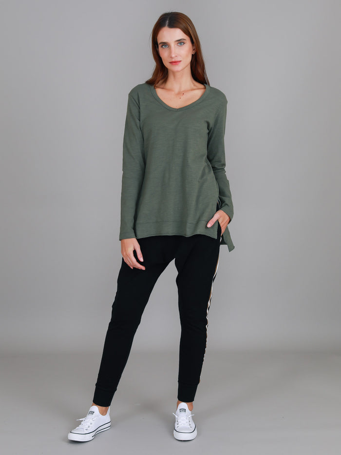 Barwon V Neck T Shirt