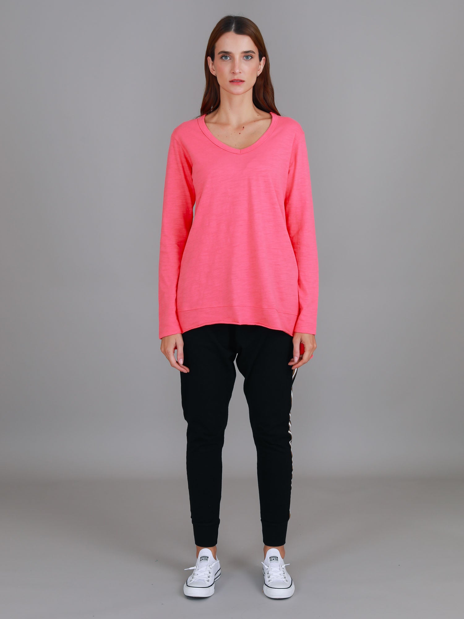 full sleeve t shirt #color_pink glo