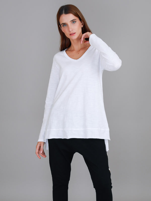 Barwon V Neck Long Sleeve T Shirt