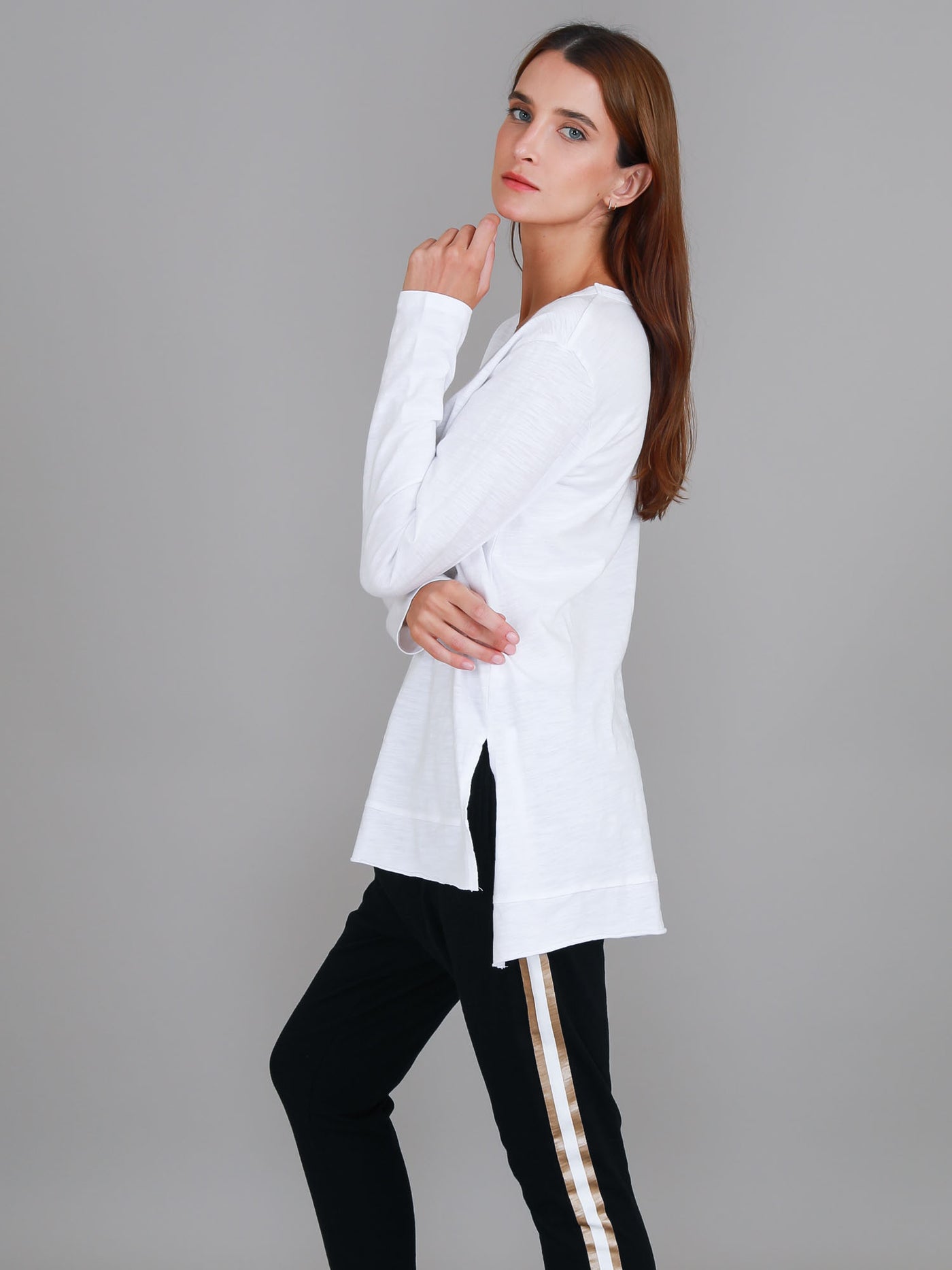 Barwon V Neck T Shirt