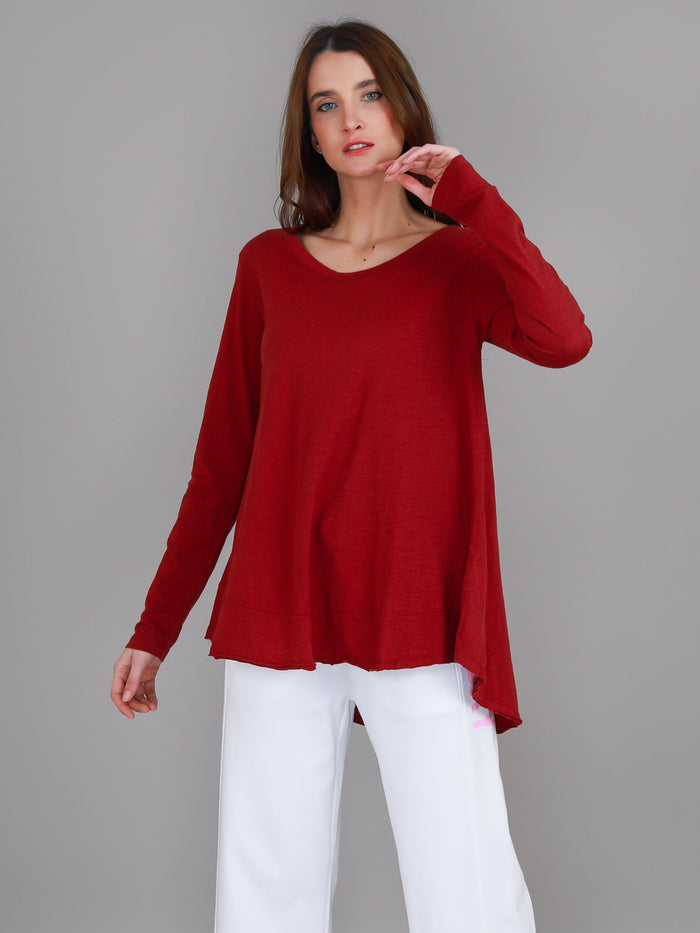 Mascot Wide Hem T Shirt