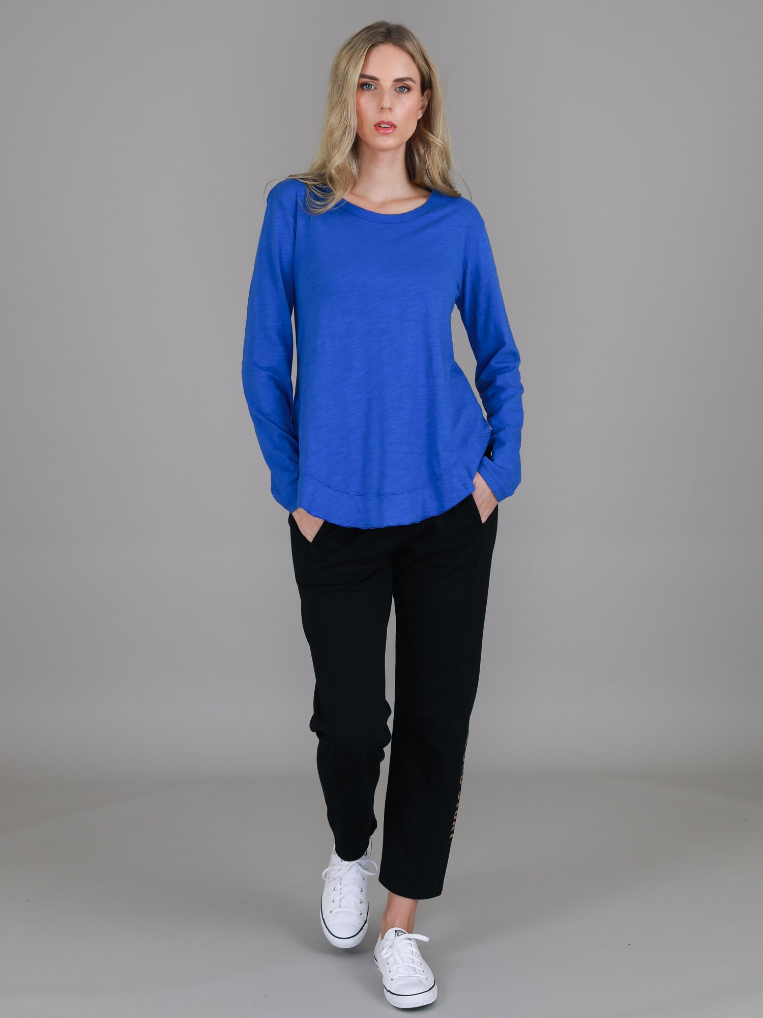 womens long sleeve t-shirts australia #color_supersonic