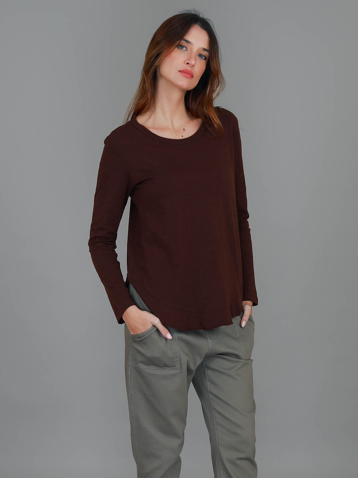 Mosman Long Sleeve Essentials T Shirt