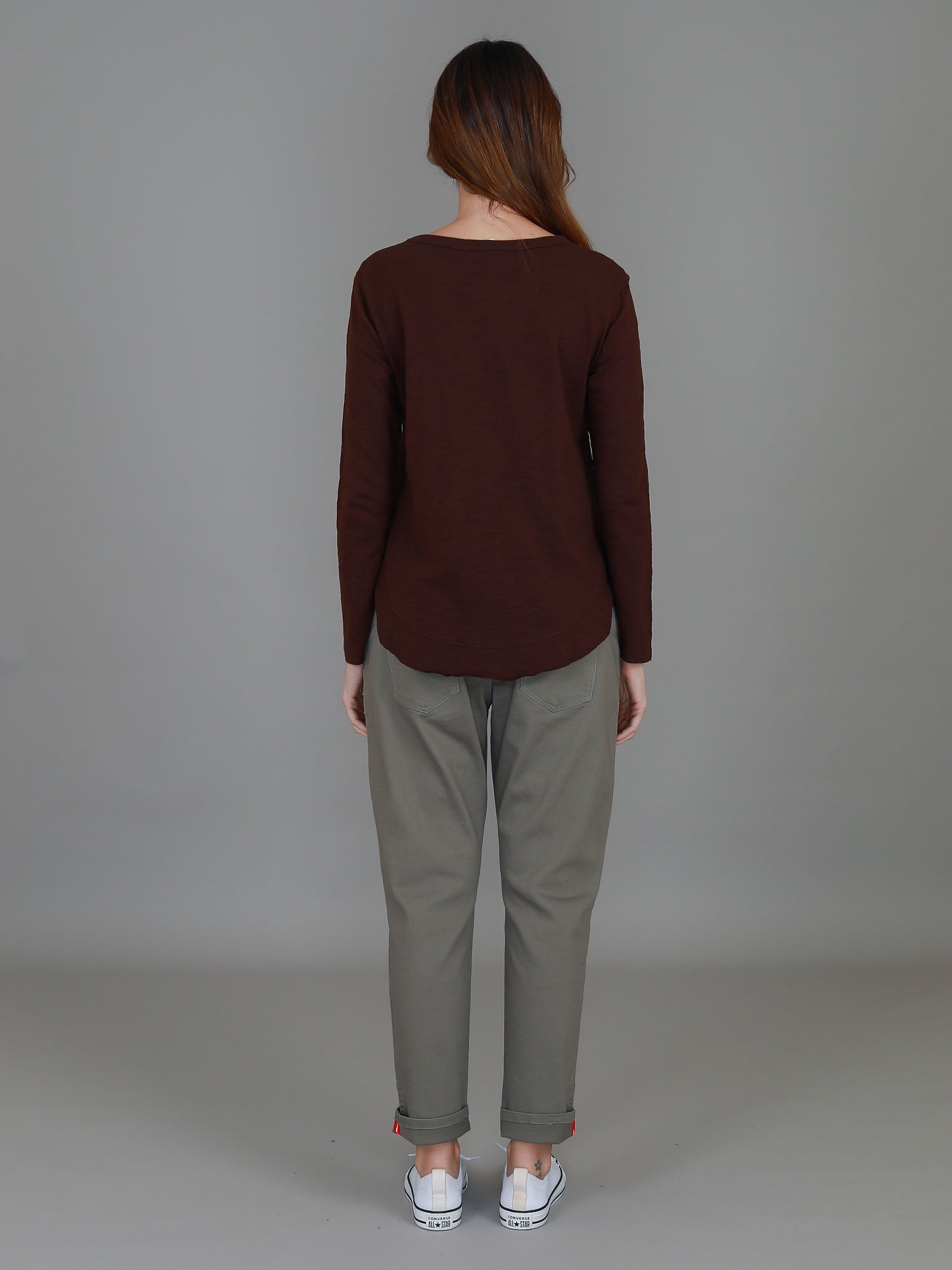 womens brown tops #color_cocoa