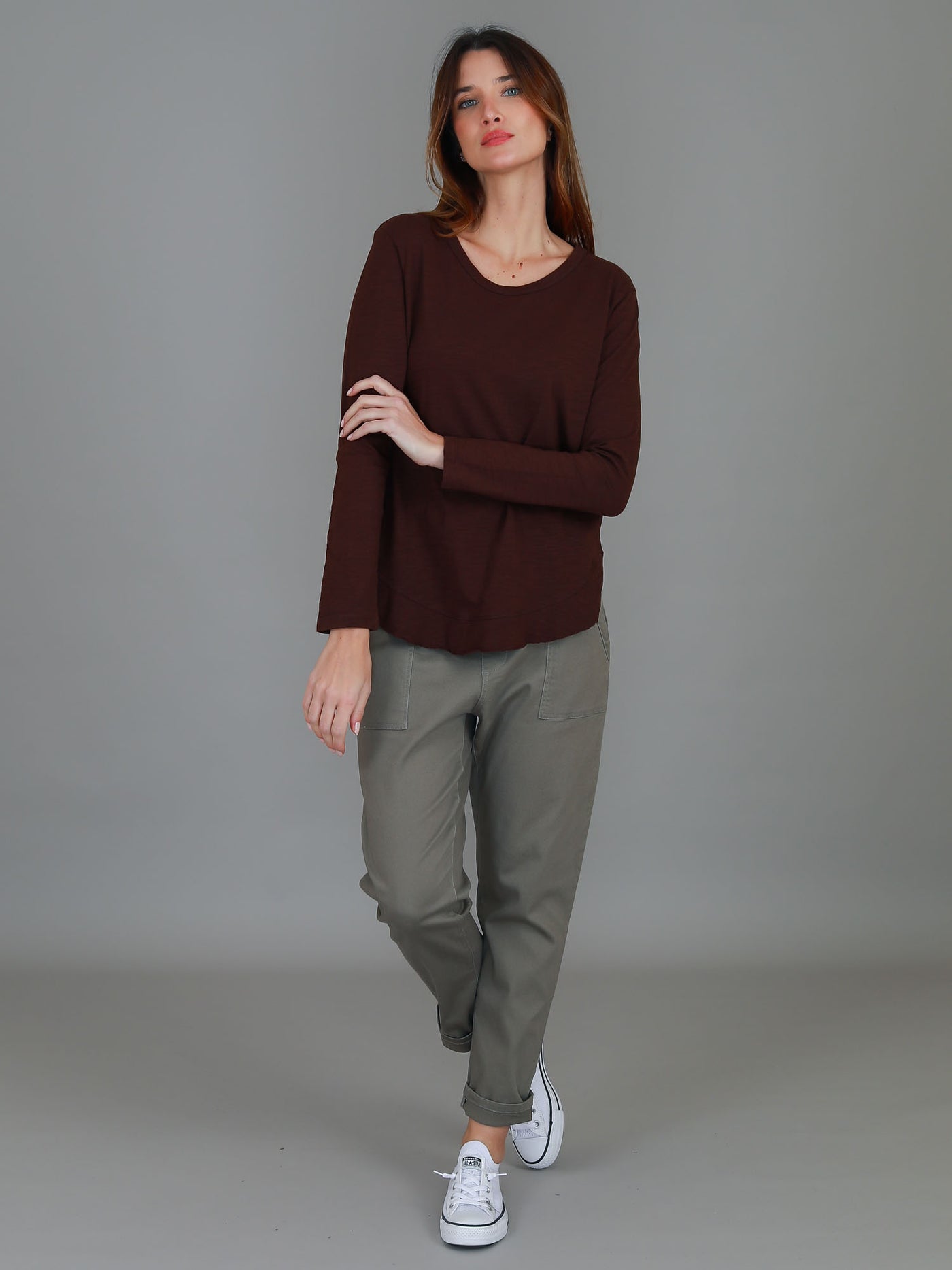 Mosman Long Sleeve Essentials T Shirt