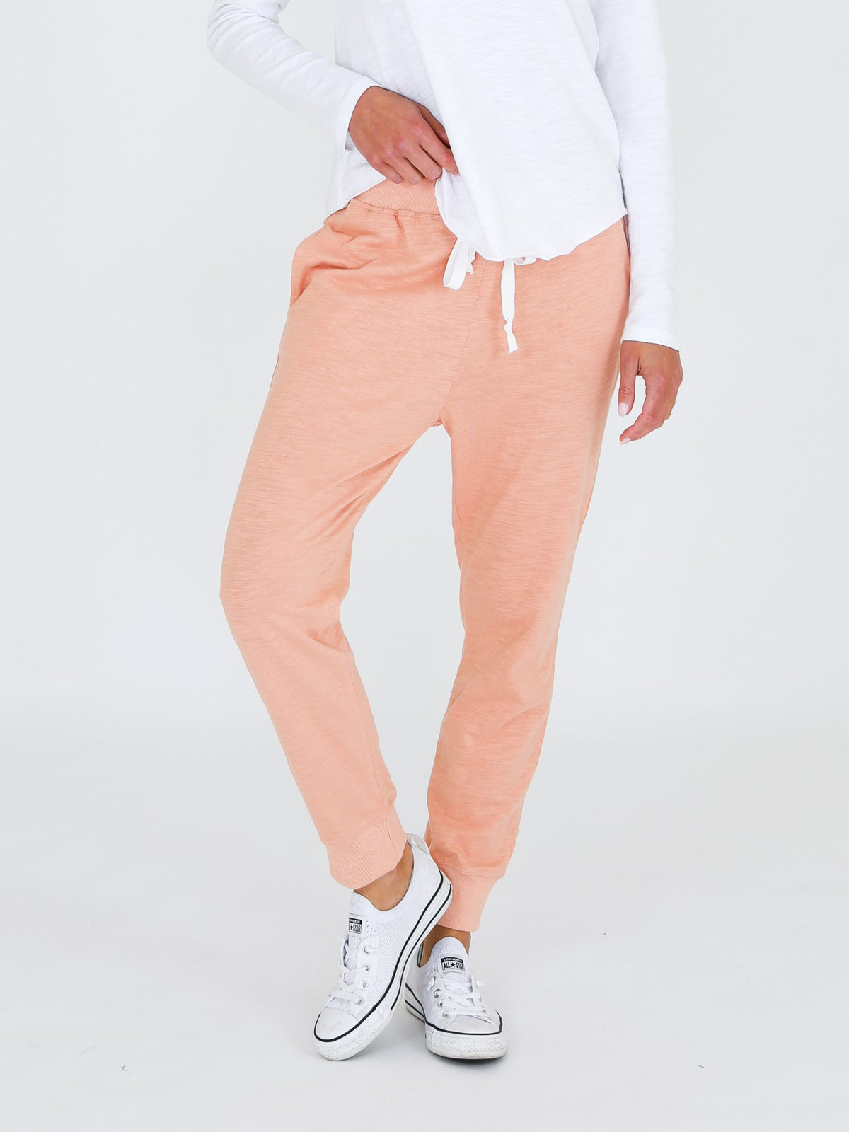 warm track pants