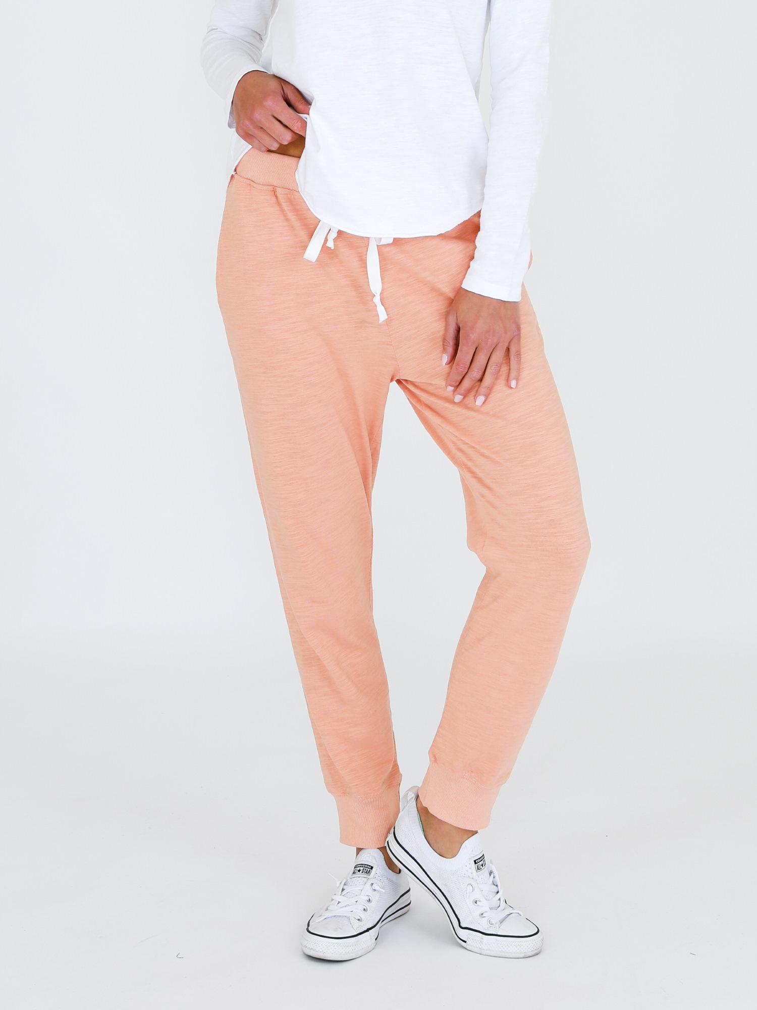 light weight track pants #color_apricot