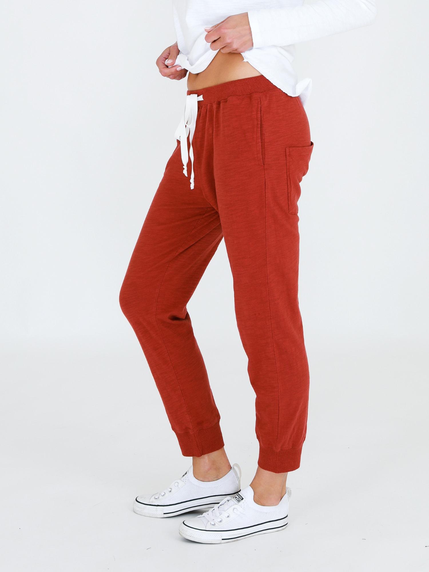 women's track pants australia #color_lava